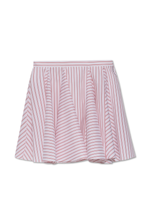 ★24-25FW新作★YOUHEE★PIN STRIPE STAR PLEATS SKIRT MUSINSA | YOUHEE PIN STRIPE STAR PLEATS SKIRT CHARCOAL